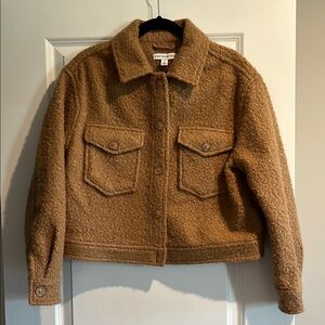 NWT Boxy Tan Jacket M